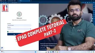 PPRA-EPAD Complete Tutorial | Part 2 | Kareem & Sons Enterprises