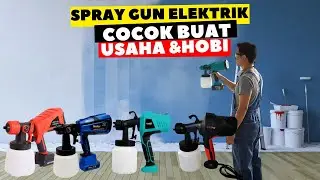 Rekomendasi Spray Gun Terbaik 2025! Elektrik vs Kompresor, Cocok Buat Cat Mobil, Tembok, & Motor