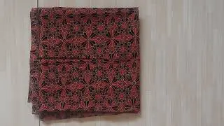 Ajrak print pure cotton blouse material unstitched