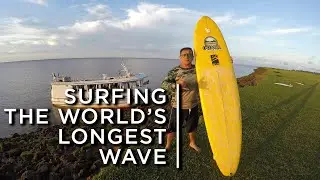Surfing one of the longest waves in the world &mdash; on the Amazon river