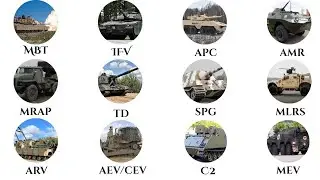 Every Armoured vehicle type Explained in 9 minutes