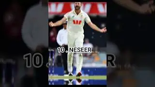 top 10 dangerous test bowlers in 2025