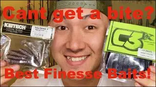 Cant Catch a Fish? | My Best Finesse Baits!!