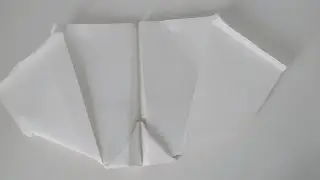 How to make a paper bat plane.