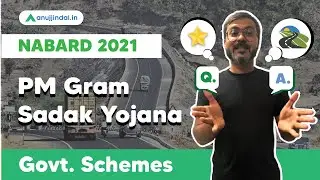 NABARD Grade A 2021 | Government Schemes | PM Gram Sadak Yojana - Manish sir