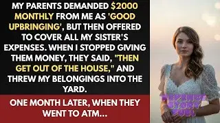My parents demanded $2000 monthly from me as 'proper discipline' for being the eldest daughter.