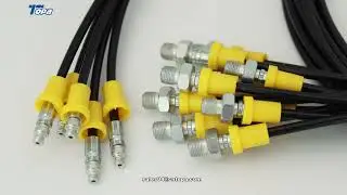 pcp high pressure 630bar working pressure test microbore pcp hose