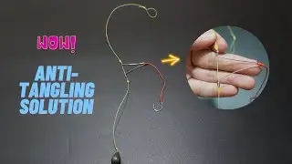 DIY Fishing - Effective Anti-Tangling Solution for Fishing Lines