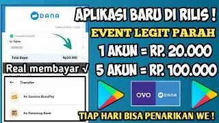 BELUM VIRAL | APK PENGHASIL UANG TANPA UNDANG TEMAN - APLIKASI PENGHASIL SALDO DANA SETIAP HARI