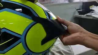 Removing Big Spoiler from AGV K3 SP
