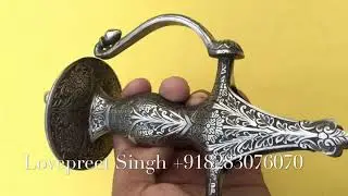 Sarbloh engraved Hilt for heavy hands 4