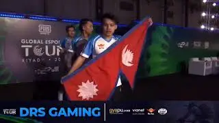 DRS And T2k Entry With Nepali Flags in Global ESports Tour&nbsp;🇳🇵🤩