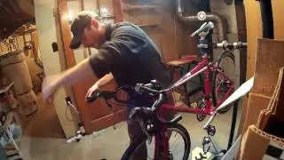 vintage bike build - part 17 - bar tape install