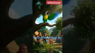 Unbelievable Parrot Wisdom 🦜🔥 | Animal Rescue Short#shorts  #cartoon #ai#animals #animation