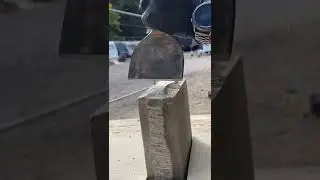 Dressing stone, Saturday afternoon dressing stone #stonework #satisfyingvideo #stonemasonry #diy