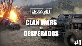 Стрим Crossout - Clan Wars (Клановые бои)