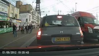 West Street car park to promenade Blackpool