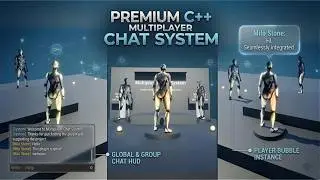 Multiplayer Chat System for Unreal Engine 5 | Chat, Whispers, Bubbles & Themes