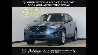 BLUE REFLEX MICA 2015 Mazda CX-5 GT AWD GT Review   - Park Mazda