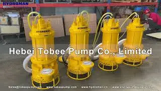 Hydroman&reg; Electric heavy duty submersible slurry pump for sand mining