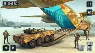 Army Vehicle Cargo Transport Simulator 3D Full Gameplay | Transporting Games