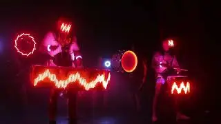 London Lights - LED Drum collective for events at Jack Entertainment