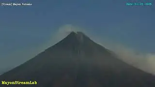 24 Hours in 48 Seconds: Mayon Volcano (Photo-Stitched Time-lapse) | January 25, 2026