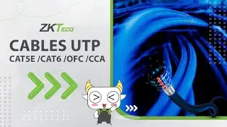 Cables UTP ZKTeco CAT5E /CAT6 /OFC /CCA