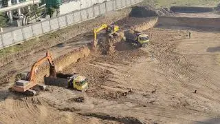 Big Accident Saved by JCB &ndash; Quick Thinking Operator : The Building Machines #ajcbwala #ajcbvideo