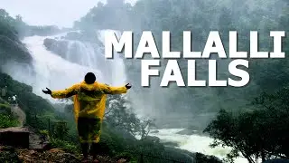 Unseen Beauty of Karnataka: Mallalli Falls in Full Flow! | Cinematic Video