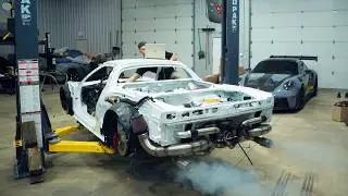 FIRST START OF MY TWIN TURBO HONDA NSX!