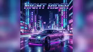 Night Rider (Atmospheric Wave Phonk &bull; Official Audio) [Copyright Free] | PaponeMusic