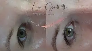 Lash lift procedure - NO voice & NO text - Very satisfying