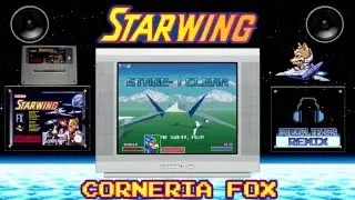 Starwing (Starfox) - Video - Corneria Fox Theme - Super Nintendo - Pixelizer REMIX