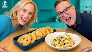 The Bean Week finale nobody saw coming | Chickpea Pasta, Chocolate Chip Cookies, and a Composer