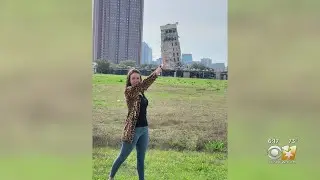 'Leaning Tower Of Dallas' Drawing Crowds With Camera Phones