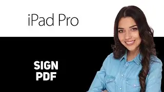 Как подписать PDF на iPad 2025
