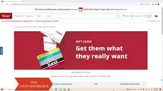How to Check Your Gift Card Balance on Office Depot