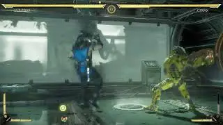 Mortal Kombat 11 Sub zero vs Cryax