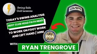 Today's Swing Analysis - Best Club head Path Need to work on foot work and left hand / arm