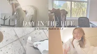 FIDM Vlog: Day in the Life of a Fashion Student in LA