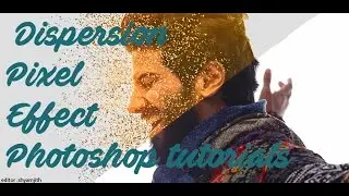Dispersion Pixel Effect   Photoshop tutorials bastist