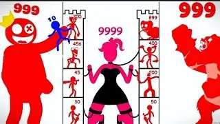 stick battle mighty tower wars gameplay video #stickgames #gaminh #gameplay #games