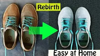 how to clean shoes easy method