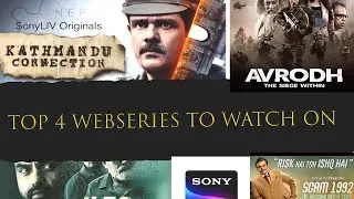 TOP 4 WEBSERIES TO WATCH ON SONY LIV OTT BLOCKCUSTERS  REVIEW