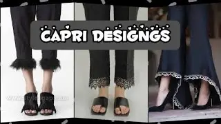 Black trouser capri designs 2021 || Latest designs || dress designing