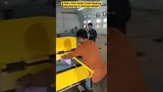 8 Feet x 4mm Under Crank Shearing Machine By TL PATHAK GROUP