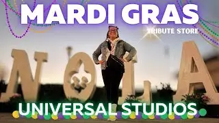 Universal Mardi Gras 2026 | Tribute Store Walkthrough + Complete Menu Overview