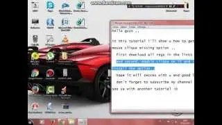 [How to] get back mouse right click options- Comment fixer les options du bouton droite de la souris