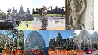 Create a memory of visiting the magnificent Angkor Wat in Cambodia. #angkorwat  #cambodia #siemreap